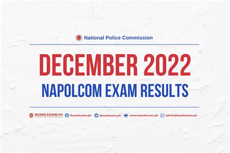 napolcom exam result december 2022